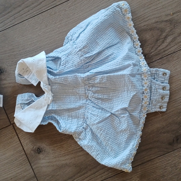 Blue Daisy Drees & Hat - Picture 2 of 4